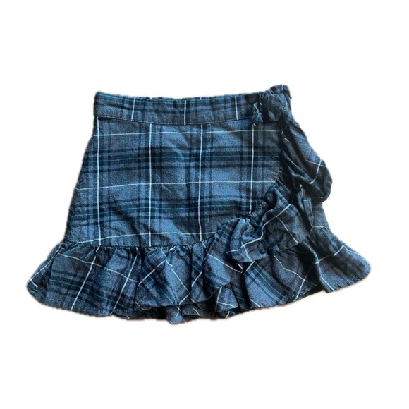 Janie and Jack Gray Plaid Skirt - Picture 2 of 5
